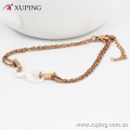 74416-xuping моды 18-каратного золота стальной браслет дизайн для девочек
